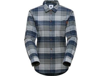 MAMMUT Damen Hemd Trovat Longsleeve Shirt Women Grau