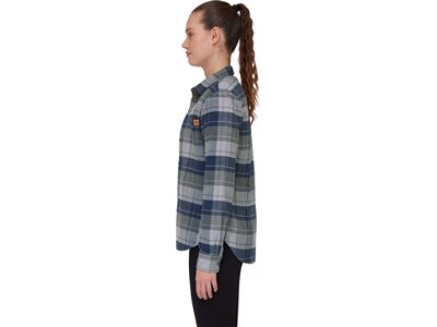 MAMMUT Damen Hemd Trovat Longsleeve Shirt Women Grau
