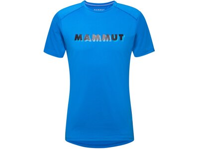 MAMMUT Herren Shirt Splide Logo T-Shirt Men Blau