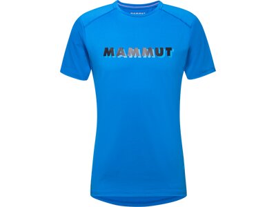 MAMMUT Herren Shirt Splide Logo T-Shirt Men Blau