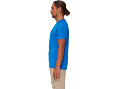 MAMMUT Herren Shirt Splide Logo T-Shirt Men Blau