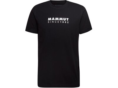 MAMMUT Herren Shirt Mammut Core T-Shirt Logo Schwarz