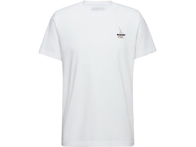 MAMMUT Herren Shirt Mammut Core T-Shirt Snow Weiß