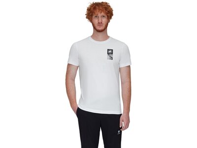 MAMMUT Herren Shirt Mammut Core T-Shirt Men Emblem Weiß