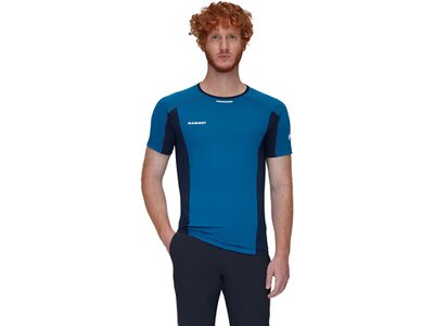 MAMMUT Herren Shirt Aenergy FL T-Shirt Men Blau