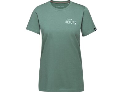 MAMMUT Damen Shirt Massone T-Shirt Women Dreaming Grün