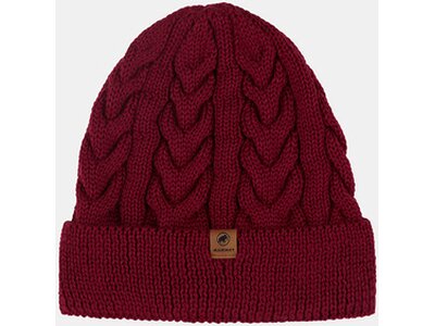 MAMMUT Herren Mütze Valbella Beanie Rot