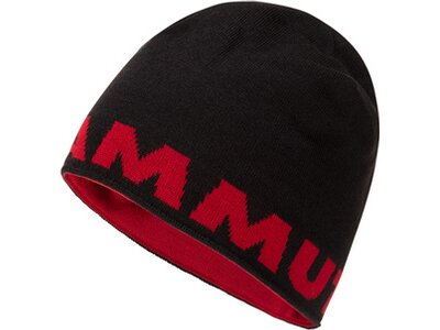 MAMMUT Herren Beanie Mammut Logo Schwarz