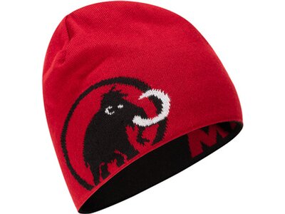 MAMMUT Herren Beanie Mammut Logo Schwarz