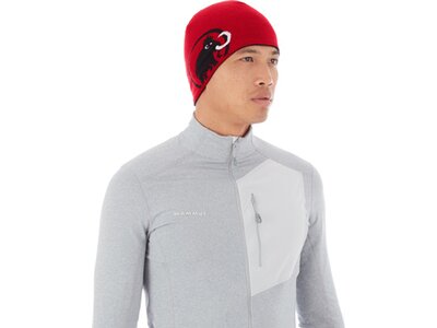 MAMMUT Herren Beanie Mammut Logo Schwarz