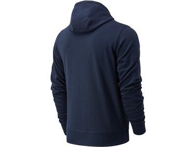 NEW BALANCE Herren Funktionsjacke NB Essentials Stacked Full Zip Hood Blau