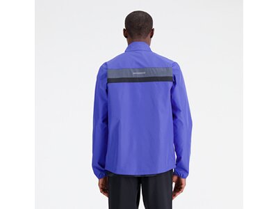 NEW BALANCE Herren Schlupfjacke Accelerate Jacket Blau