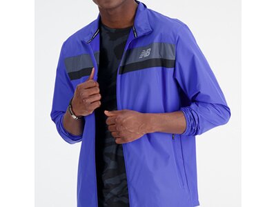 NEW BALANCE Herren Schlupfjacke Accelerate Jacket Blau
