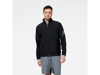 NEW BALANCE Herren Schlupfjacke Tenacity Woven Jacket Schwarz