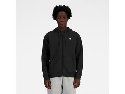 NEW BALANCE Herren Jacke Sport Essentials Logo Fleece Full Zip Schwarz