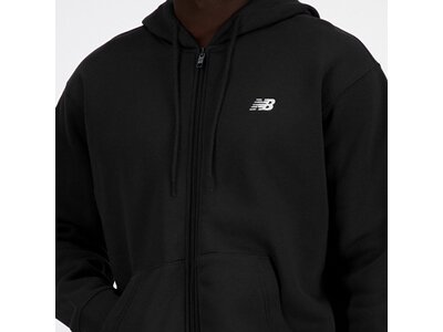 NEW BALANCE Herren Jacke Sport Essentials Logo Fleece Full Zip Schwarz