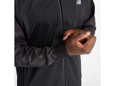 NEW BALANCE Herren Jacke Seasonal Premium Jacket Print Schwarz