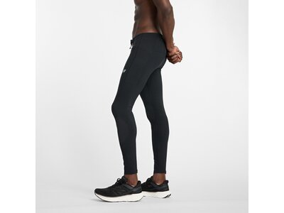 NEW BALANCE Herren Tights Mens Running Tight Schwarz