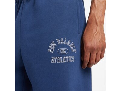 NEW BALANCE Herren Sporthose Sport Essentials Fleece Graphic Jogger Blau