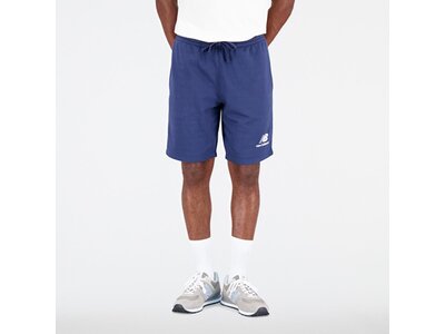NEW BALANCE Herren Shorts Essentials Stacked Logo French Terry Short Blau
