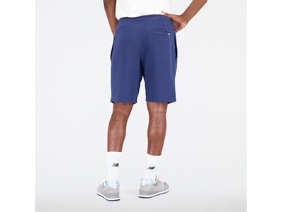 NEW BALANCE Herren Shorts Essentials Stacked Logo French Terry Short Blau