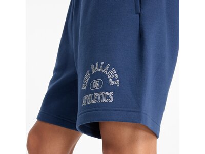 NEW BALANCE Herren Shorts Sport Essentials Fleece Graphic Short 7" Blau