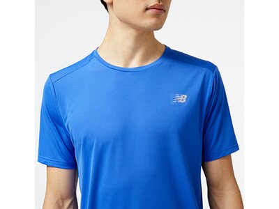 NEW BALANCE Herren T-Shirt Accelerate Short Sleeve Blau