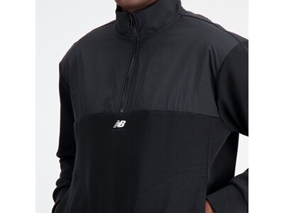 NEW BALANCE Herren Shirt NB Athletics Tech Fleece Half Zip Schwarz