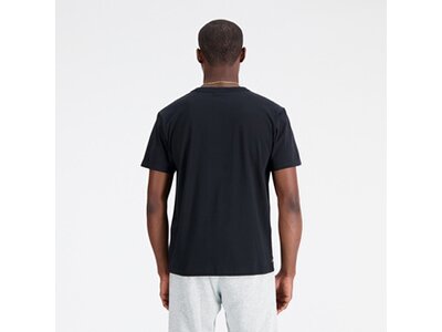 NEW BALANCE Herren Shirt NB Essentials Logo T-Shirt Schwarz
