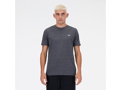 NEW BALANCE Herren Shirt Mens Training S/S Top Schwarz