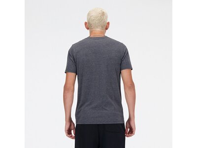 NEW BALANCE Herren Shirt Mens Training S/S Top Schwarz