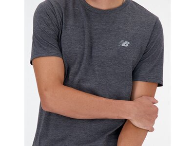 NEW BALANCE Herren Shirt Mens Training S/S Top Schwarz