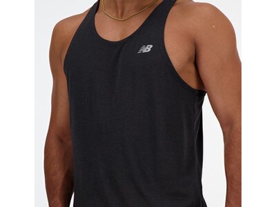 NEW BALANCE Herren T-Shirt Mens Running Tanks/Singlet Schwarz