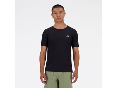 NEW BALANCE Herren T-Shirt Athletics Jacquard T-Shirt Schwarz