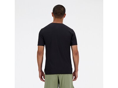 NEW BALANCE Herren T-Shirt Athletics Jacquard T-Shirt Schwarz