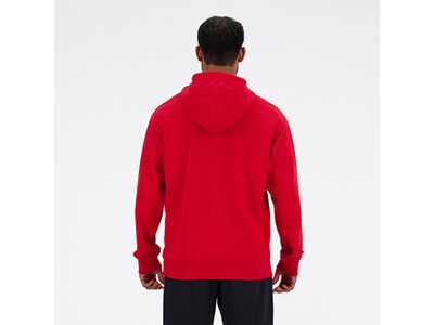 NEW BALANCE Herren Kapuzensweat Mens Lifestyle Hoodie Rot