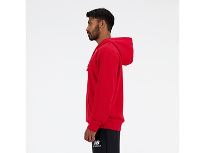 NEW BALANCE Herren Kapuzensweat Mens Lifestyle Hoodie Rot