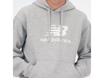 NEW BALANCE Herren Kapuzensweat Mens Lifestyle Hoodie Grau