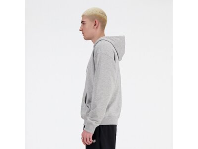 NEW BALANCE Herren Kapuzensweat Mens Lifestyle Hoodie Grau