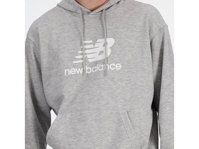 NEW BALANCE Herren Kapuzensweat Mens Lifestyle Hoodie Grau