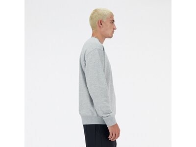 NEW BALANCE Herren Kapuzensweat Sport Essentials French Terry Crew Grau