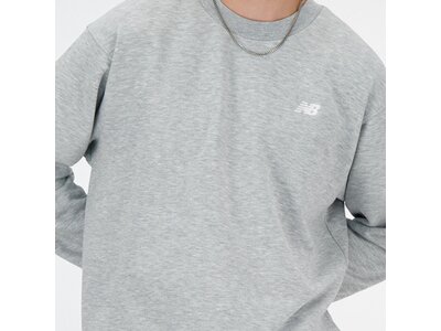 NEW BALANCE Herren Kapuzensweat Sport Essentials French Terry Crew Grau