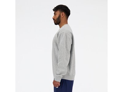 NEW BALANCE Herren Kapuzensweat Sport Essentials Fleece Crew Grau