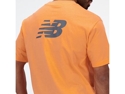 NEW BALANCE Herren Shirt Mens Lifestyle T-Shirt Orange