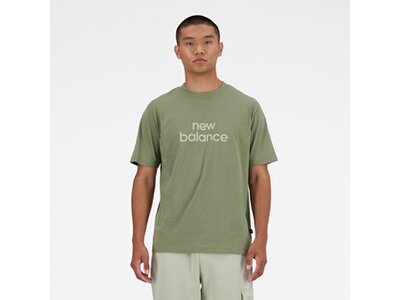 NEW BALANCE Herren Shirt Mens Lifestyle T-Shirt Grün