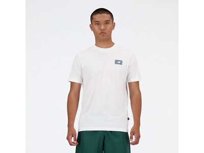 NEW BALANCE Herren Shirt Mens Lifestyle T-Shirt Weiß