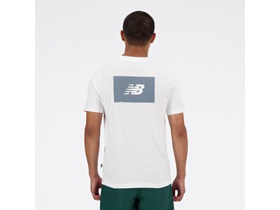 NEW BALANCE Herren Shirt Mens Lifestyle T-Shirt Weiß