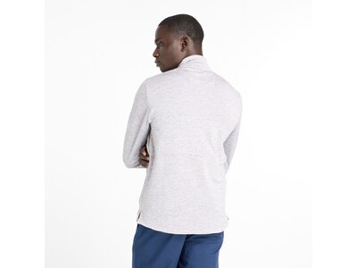 NEW BALANCE Herren Kapuzensweat Athletics Heat Grid 1/2 Zip Grau