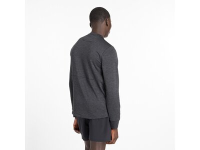 NEW BALANCE Herren Kapuzensweat Heat Grid Crew Schwarz