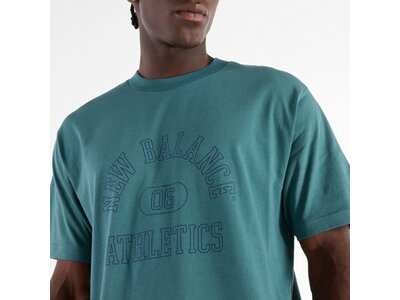 NEW BALANCE Herren Kapuzensweat Graphic T-Shirt 1 Grün